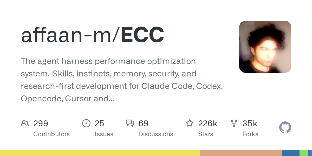 ECC：优化 AI 代理性能的系统