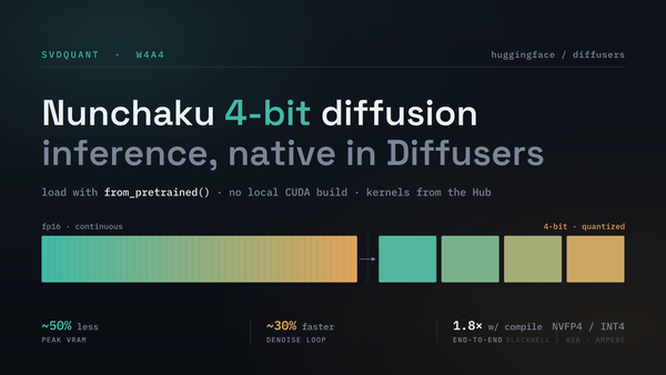 Nunchaku 4 位扩散推理技术在 Diffusers 中的应用